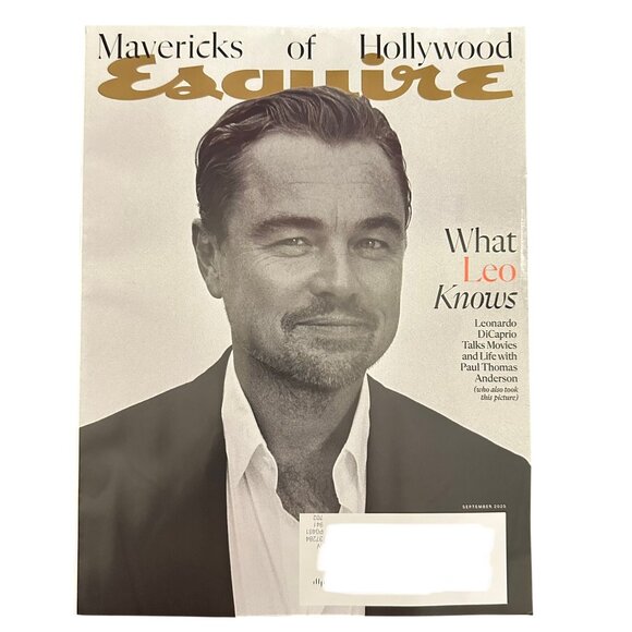 Esquire Magazine September 2025 Leonardo DiCaprio Mavericks of Hollywood - Picture 1 of 1